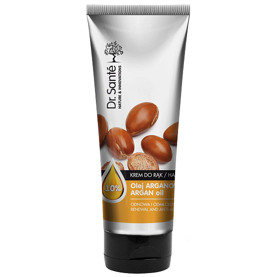 DR. Santé Argan Öl und Keratin Handcreme zur Wiederherstellung der Hautelastizität 75 ml