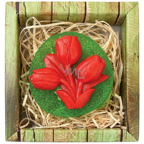 Bohemia Gifts Tulip handgemachte Toilettenseife in einer Schachtel mit 75 g