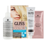 Schwarzkopf Gliss Farbe Haarfarbe 10-2 Natürliche kühle Blondine 2 x 60 ml