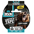 Bison Grizzly Tape Reparaturklebeband schwarz, Bandbreite: 50 mm mit einer Länge von 10 m