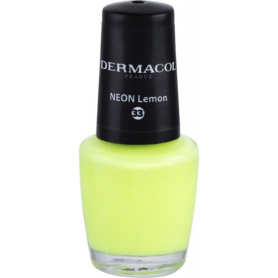 Dermacol Neon Nagellack Neon Nagellack 33 Neon Lemon 5 ml