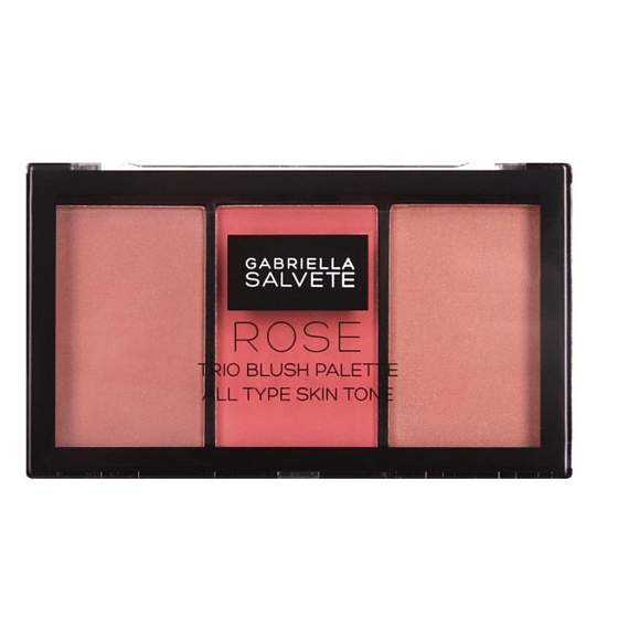 Gabriella Salvete Trio Blush Palette erröten 02 Rose 15 g