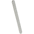 Zebra-Nagelfeile, grau, flach, oval 17,5 cm 5312