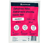 Spokar Standard Abdeckfolie zum Malen, 7 µ, 20 m², 4 × 5 m