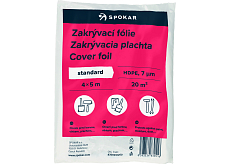 Spokar Standard Abdeckfolie zum Malen, 7 µ, 20 m², 4 × 5 m