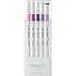Uni Mitsubishi Emott Fine Liner Set 07 Blumen 5 Stück 0,4 mm