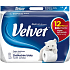 Velvet Soft White weiches weißes Toilettenpapier mit Eisbärenmotiv 3lagig 12 Stück
