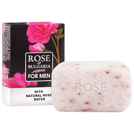 Rose of Bulgaria Men Rosenwasser-Gesichtsseife für Männer 100 g