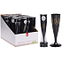 Emocio Sektgläser schwarz 60 x 175 mm, 4 x 130 ml