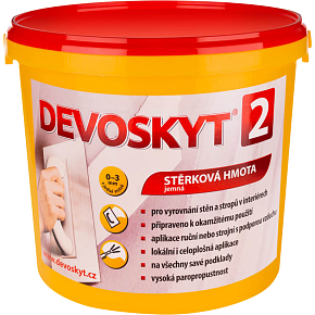 Devoskyt Rauheit 2, Spachtelmasse für den Innenbereich, 9 kg