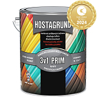 Hostagrund Prim 3v1 S2177 Grund- und Deckfarbe für Metall, 0620 gelb, 2,5 l