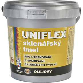 Uniflex Öl-Glasermasse, überstreichbar, 6 kg