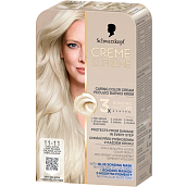 Schwarzkopf Creme Supreme Haarfarbe 11-11 kühle ultra helle Blond 60 ml