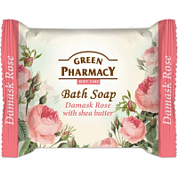 GREEN feste Seife Damaszener Rose & Sheabutter 100 g