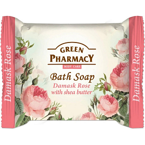 GREEN feste Seife Damaszener Rose & Sheabutter 100 g