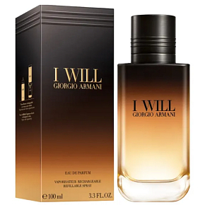 Giorgio Armani I Will Parfümwasser für Männer 100 ml