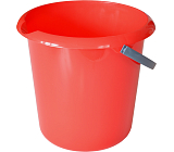 Spokar Eimer aus Kunststoff mit Auslauf, Volumen 10 l, verschiedene Farben, 1 Stück