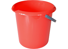 Spokar Eimer aus Kunststoff mit Auslauf, Volumen 10 l, verschiedene Farben, 1 Stück