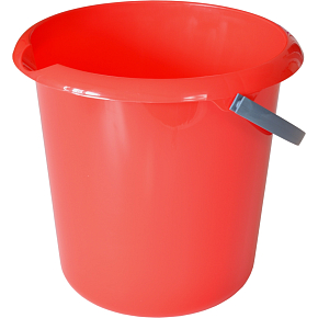 Spokar Eimer aus Kunststoff mit Auslauf, Volumen 10 l, verschiedene Farben, 1 Stück