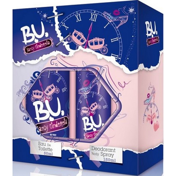 BU Fancy Cinderella Eau de Toilette 50 ml + Deodorant Spray 150 ml, Geschenkset für Frauen
