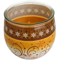Glade by Brise Warm Spice Duftkerze in Glas, Brenndauer bis zu 30 Stunden 120 g