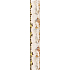 Nekupto Geschenkpapier 70 x 200 cm Weihnachtskranz, schneebedecktes Häuschen weiß 1 Rolle