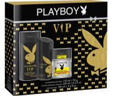 Playboy Vip for Him Deodorant Spray 150 ml + Duschgel 250 ml + Morning Fight nach Rasierbalsam 100 ml, Kosmetikset