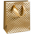 Ditipo Geschenk Papiertüte 11,4 x 6,4 x 14,6 cm Gold