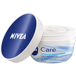 Nivea Care nährende Creme, 200 ml