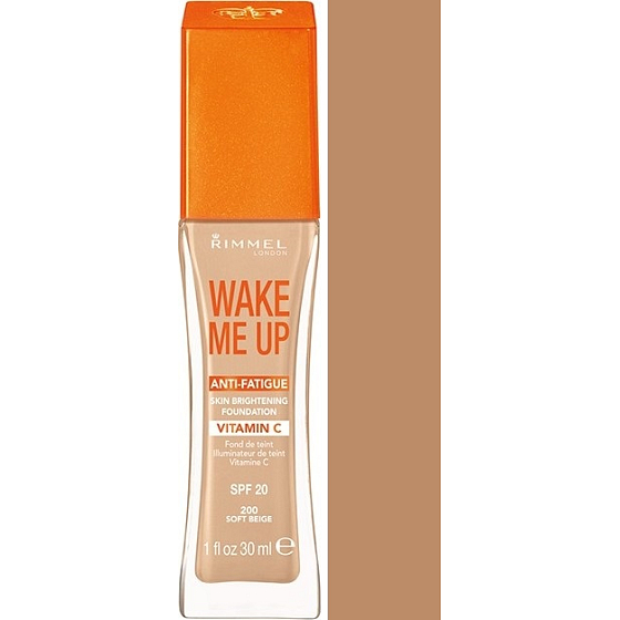 Rimmel London Wake Me Up Schminke 200 Soft Beige 30 ml
