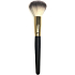 Kosmetikpinsel mit Naturborsten für Puder schwarz-goldener Griff 19,5 cm 30450