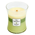 WoodWick Trilogy Garden Oasis - Duftkerze für Gartenoasen mit Holzdocht und Deckelglas Medium 275 g
