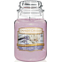 Yankee Candle Honey Lavender Gelato - Lavendeleis mit Honigduftkerze Klassisches großes Glas 623 g