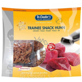 DR. Clauders Trainee Snack Getrocknete Hühnerwürfel Fleischwürfel Ergänzungsfutter 100% Fleisch für Hunde 500 g DR. Clauders Trainee Snack Getrocknete Hühnerwürfel Fleischwürfel Ergänzungsfutter 100% Fleisch für Hunde 500 g