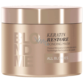 Schwarzkopf Professional BlondMe Keratin Restore Bonding Keratin Maske für alle blonden Haartöne 200 ml