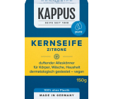 Kappus Kernseife Lemon Universal Hartseife aus natürlichen Substanzen 150 g