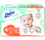 Linteo Baby Premium Maxi+ Windeln 10 bis 17 kg, 46 Stk