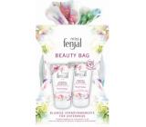 Fenjal Miss Floral Fantasy Duschgel 75 ml + Körperlotion 75 ml + Kosmetiktasche, Kosmetikset