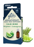 Glade Aromatherapie Cool Mist Diffuser Calm Mind Bergamotte + Zitronengras ätherisches Öl nachfüllen 17,4 ml