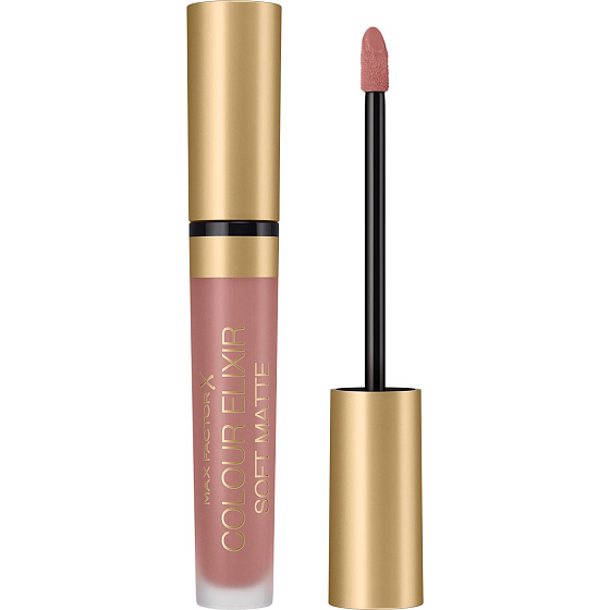 Max Factor Colour Elixir Soft Matte Langanhaltender Matte Flüssiger Lippenstift 005 Sand Cloud 4 ml