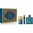 Versace Eros pour Homme Eau de Toilette 100 ml + Deodorant Stick 75 ml + Eau de Toilette 10 ml, Geschenkset für Männer