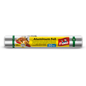 Fino Alufolie, Breite 29 cm, Dicke der Alufolie 10,5 µ, Länge 20 m Fino Alufolie, Breite 29 cm, Dicke der Alufolie 10,5 µ, Länge 20 m
