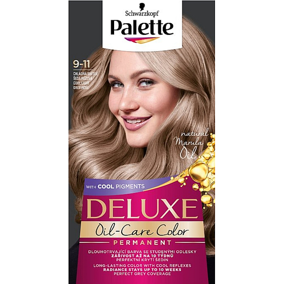 Schwarzkopf Palette Deluxe Haarfarbe 9-11 Cool Light Grey Pink