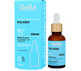 Delia Cosmetics Collagen 96% Feuchtigkeitsserum für Gesicht, Hals und Dekolleté mit Kollagen 30 ml