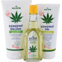 Alpa Hanf-Massagebalsam 150 ml + Hanf-Massagegel 100 ml + Francovka Hanf-Cannabis-Alkohol-Kräuterlösung 160 ml, Kosmetikset