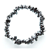 Hämatit Armband elastisch gehackter Naturstein 19 cm, gesunder Blutstein