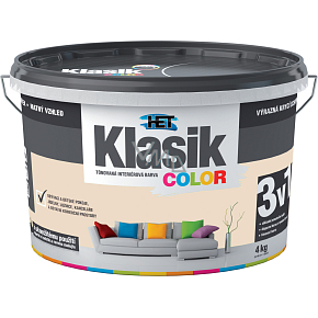 Het Klasik Color Malerfarbe, 0217 Beige, 4 kg