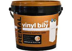 REMAL Vinyl weiß matt waschbare Wandfarbe 1 kg