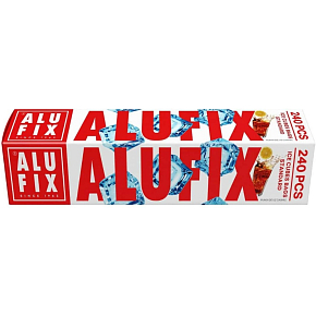 Alufix Eiswürfeltaschen, 240 Würfel, 10 Taschen