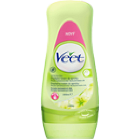 Veet Sheabutter und Lilie Enthaarungsduschcreme für trockene Haut 300 ml